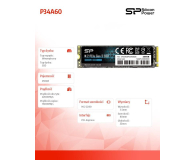 Silicon Power 256GB M.2 PCIe NVMe A60 - 523976 - zdjęcie 2